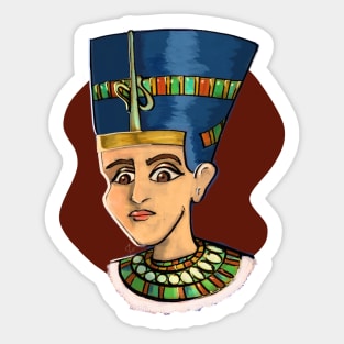 Nefertiti Sticker